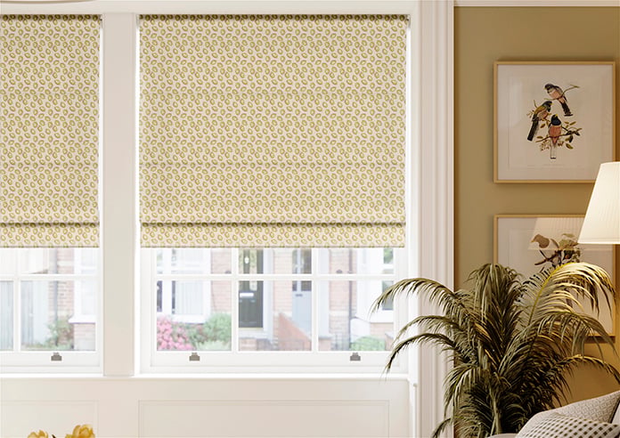 Land & Shore Seedling, Multi - Twist&Fit Roman Blind - Image 3